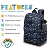 image:imageLONECONE School Kids Backpacks for Girls amp Boys Cute Toddler Backpack for Girls amp Boys wLaptop Sleeve  Kids Laptop Backpack 17 tall  No Bones About It